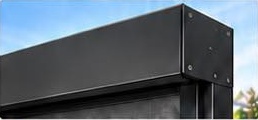 V-Series exterior shade headbox and track