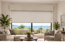 Wide living-room windows